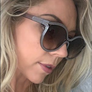 Chloe CE738S gradient grey sunglasses NWT